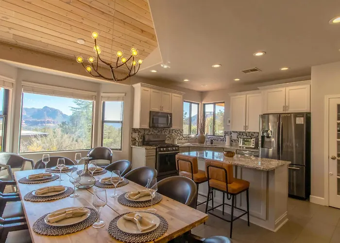 5 Bed 3 Bath Uptown Sedona-game Room-sauna-cold Plunge-jacuzzi-gym